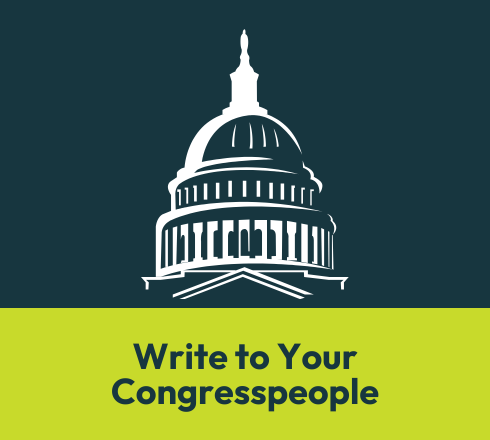 Write to Your Congresspeople