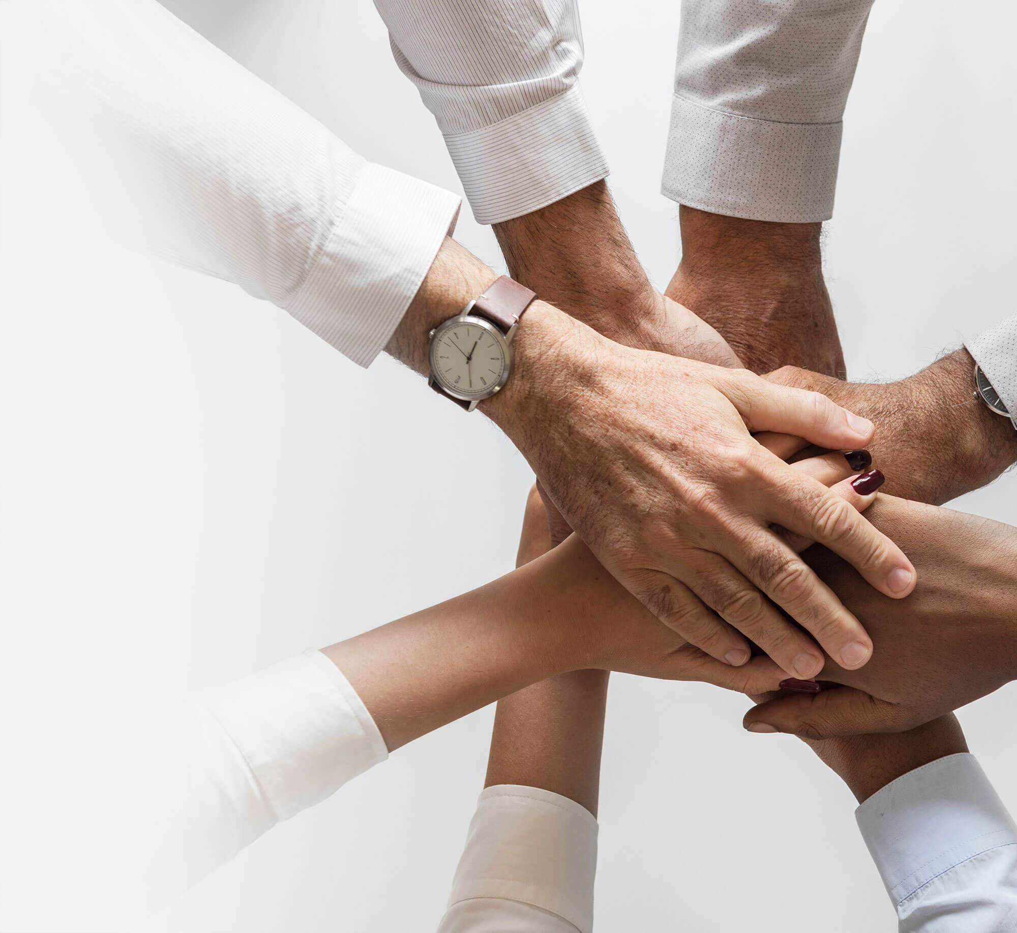 Group Hands Together